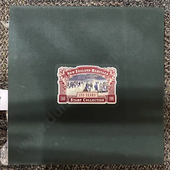 New Zealand 150 Years Stamp Collection Folder