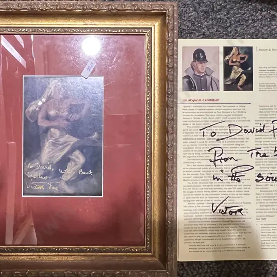 Gilt Framed Geoffrey Mainwaring Print