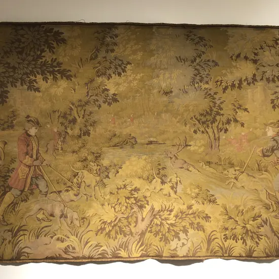 Wall Hanging Tapestry of Hunting Scene