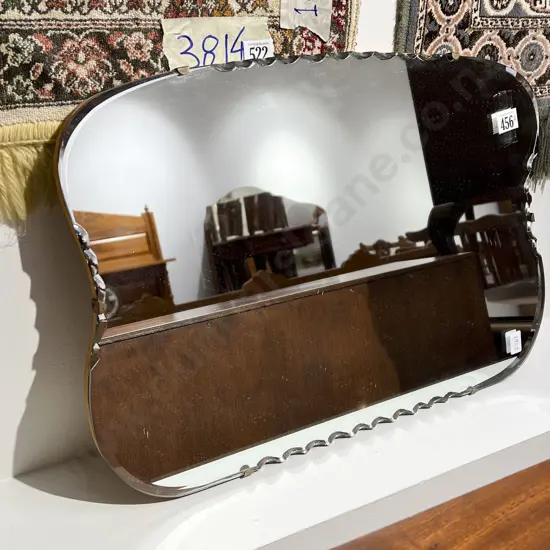 Small Bevel Edged Wall Mirror