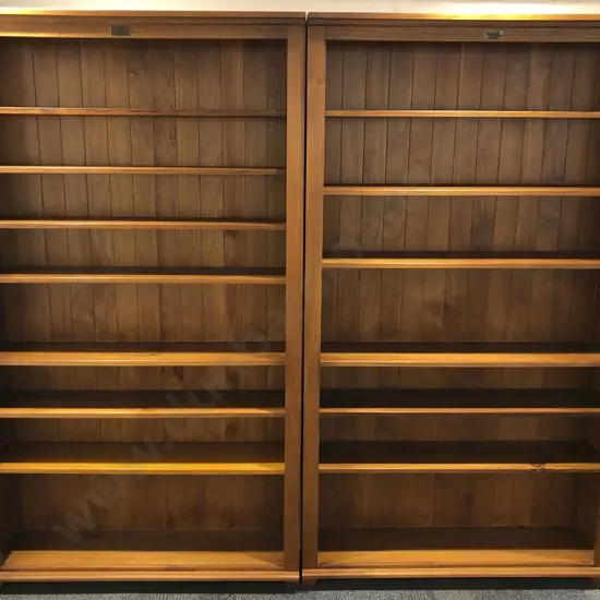 The Ferngrove Collection NZ Made Pair of Tall Bookcases