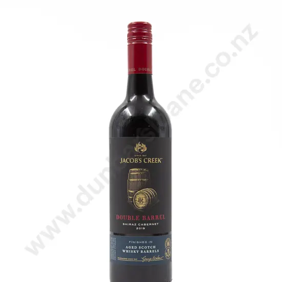 1 Bottle Australian Jacobs Creek SPECIAL RELEASE 'DOUBLE BARREL' Shiraz/Cab 2019