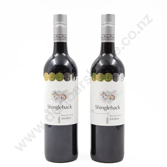 2 Bottles Australian Shingleback McLaren Vale Shiraz 2009