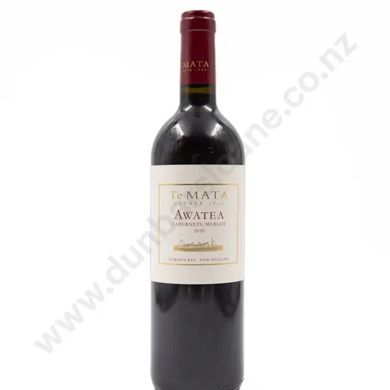 1 Bottle NZ Te Mata 'AWATEA' Cabernet/Merlot 2020 Hawkes Bay