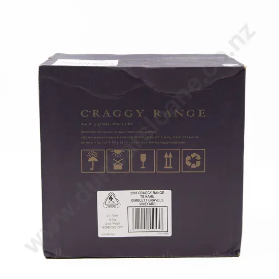 12 Bottles Craggy Range Gimblett Gravels Te Kahu 2018