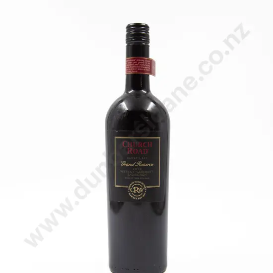 1 Bottle NZ Church Road 'Grand Reserve' Hawkes Bay Merlot/Cab Sauvignon 2019