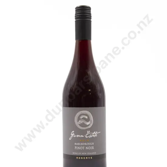 1 Bottle NZ Gunn Estate Marlborough Pinot Noir Reserve 2013