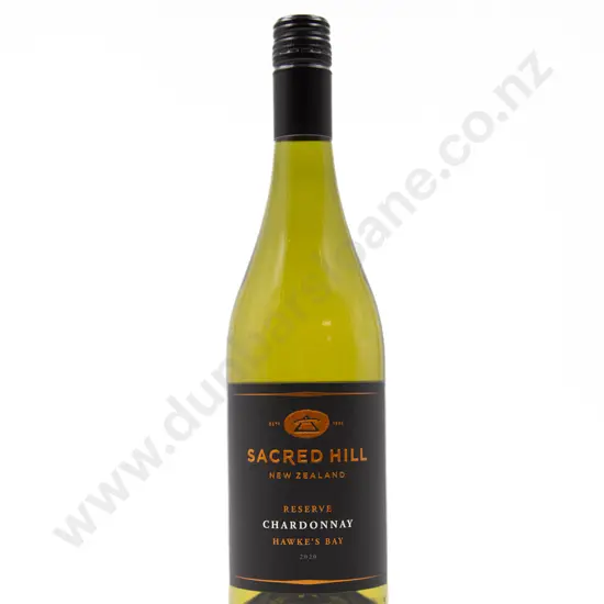 1 Bottle NZ Sacred Hill 'RESERVE' Hawkes Bay Chardonnay 2020