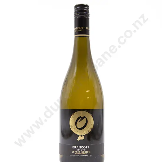 1 Bottle NZ Brancott Estate Letter Series 'O' Single Vineyard Marlborough Chardonnay 2021