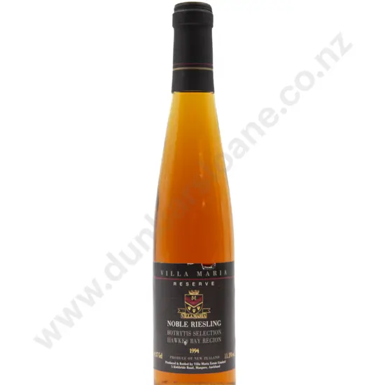 1 Bottle NZ Villa Maria Reserve Noble Riesling Hawke's Bay 1994