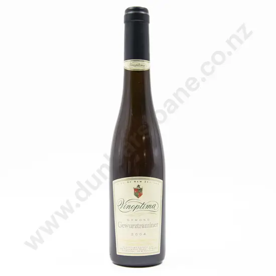 1 Bottle NZ Vinoptima Gewurztraminer Noble Late Harvest 2004