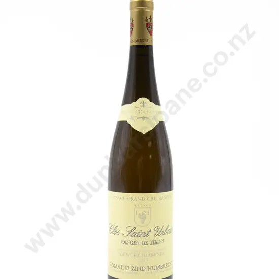 1 Bottle Domaine Zind-Humbrecht Clos Saint Urbain 'RANGEN de THANN' Gewurztraminer 2015 Alsace