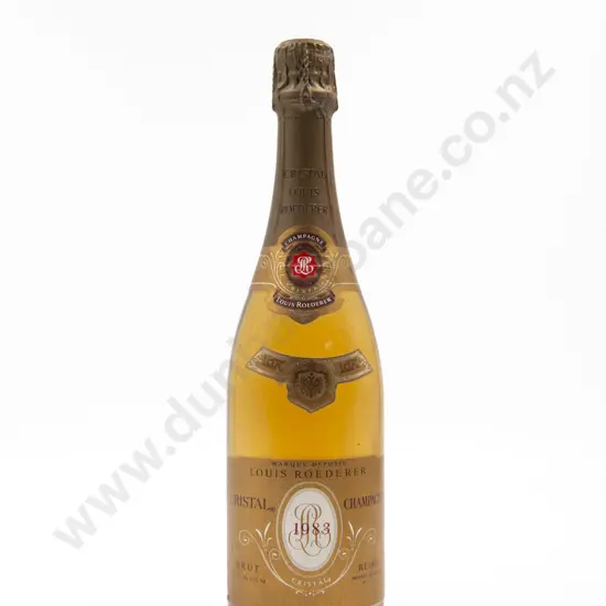 1 Bottle Louis Roederer Cristal Brut Champagne 1983