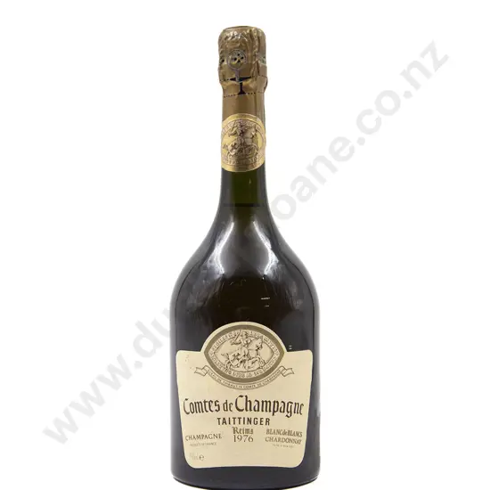 1 Bottle Comtes de Champagne Taittinger Blanc de Blancs Chardonnay 1976