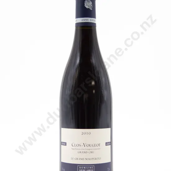 1 Bottle Domaine Anne Gros 'Clos Vougeot' Le Grand Maupertui Grand Cru 2010 Burgundy