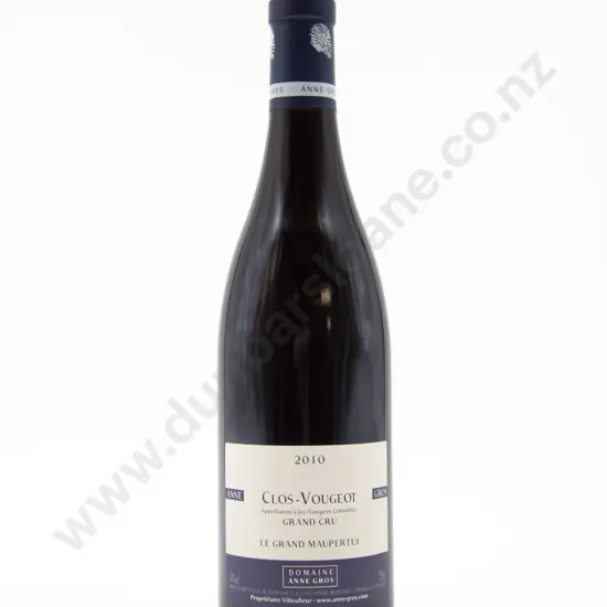 1 Bottle Domaine Anne Gros 'Clos Vougeot' Le Grand Maupertui Grand Cru 2010 Burgundy