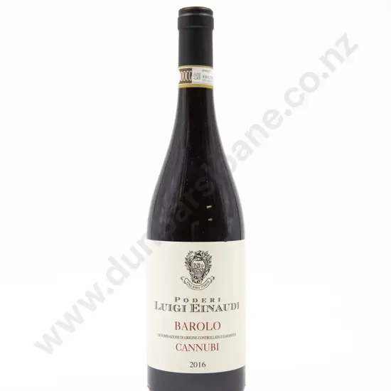 1 Bottle Poderi Luigi Einaudi Barolo 'CANNUBI' 2016 Italy