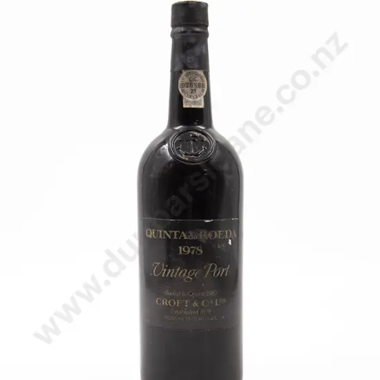 1 Bottle Croft Quinta da Roeda 1978 Vintage Port