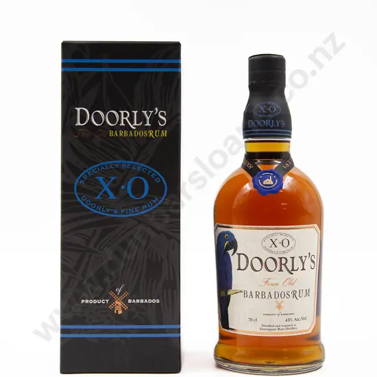 1 Bottle Doorly's Rare Old Barbados Rum Specially Selected 'XO'