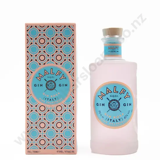 1 Bottle Malfy 'Gin Rosa' Pink Grapefruit Italian Gin