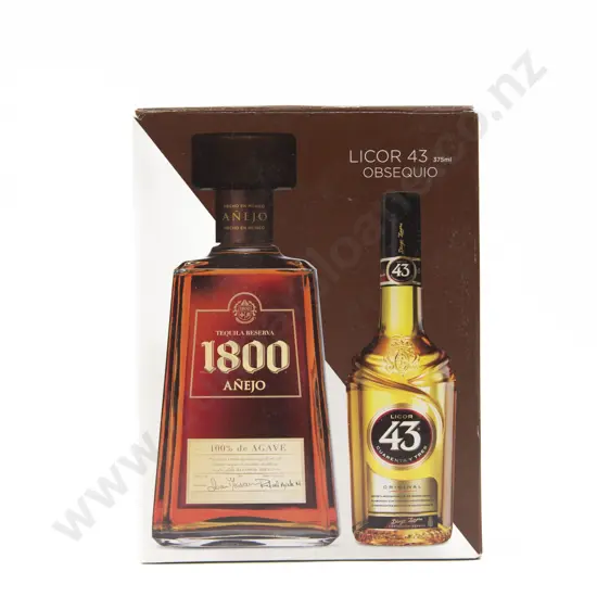 1800 Tequila Añejo & Licor 43 Gift Set