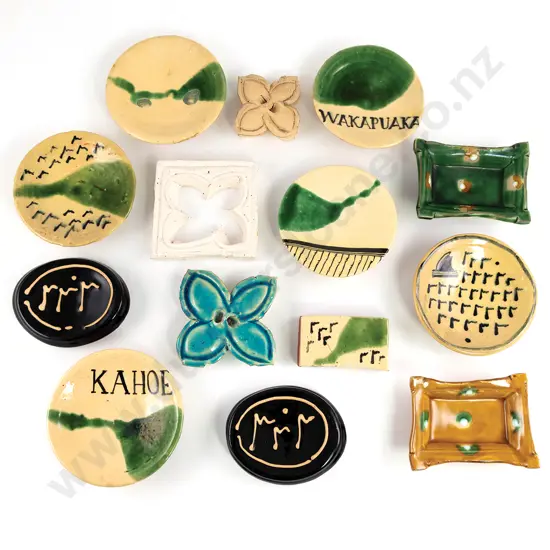 Sixteen Richard Parker Signal Dishes & Tiles