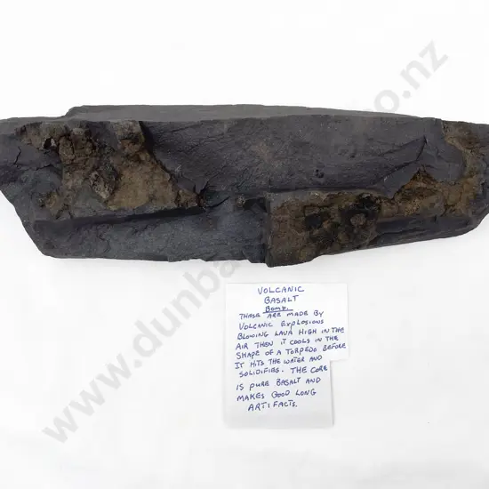 Volcanic Basalt Bomb From The Pitcairn Islands