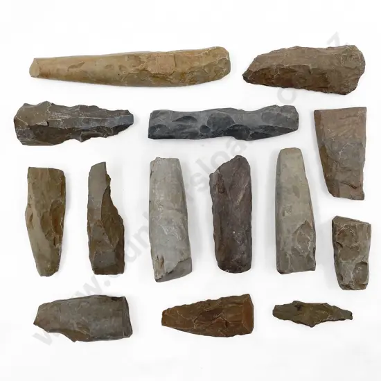 Thirteen Adze Fragments From The Pitcairn Islands