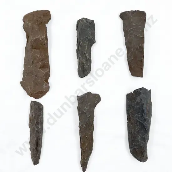 Six Various Roughouts From The Pitcairn Islands