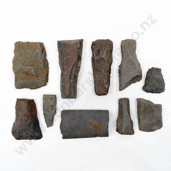 Ten Roughouts From The Pitcairn Islands