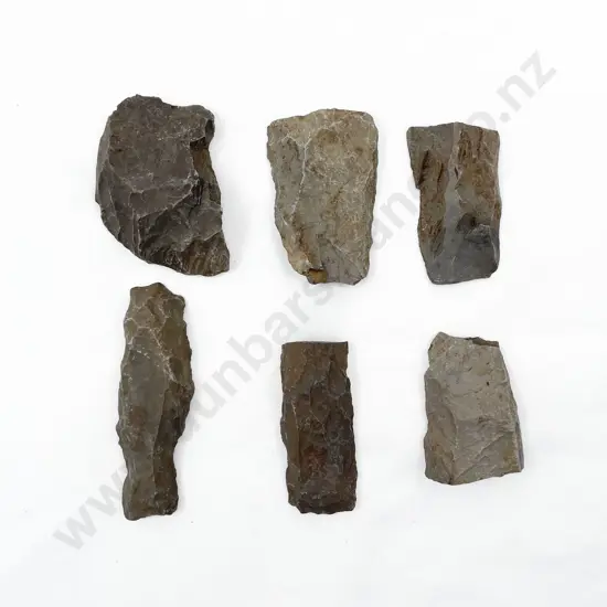 Six Various Roughouts From The Pitcairn Islands