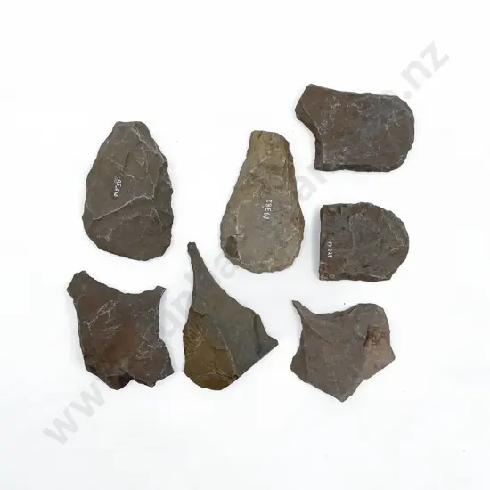 Four Roughouts With Three Awls From The Pitcairn Islands (7)