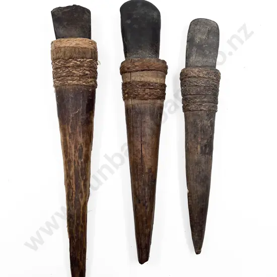 Three Hafted Adze From Papua New Guinea