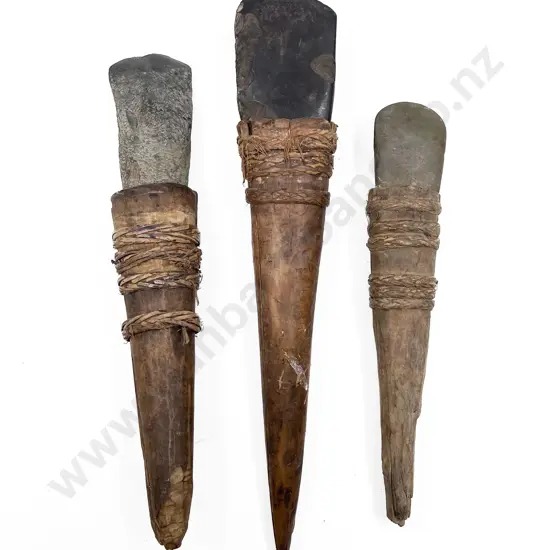 Three Hafted Adze From Papua New Guinea
