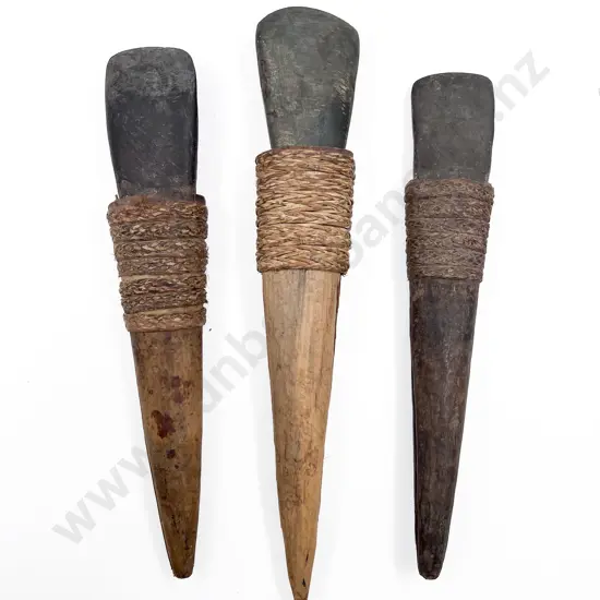 Three Hafted Adze From Papua New Guinea