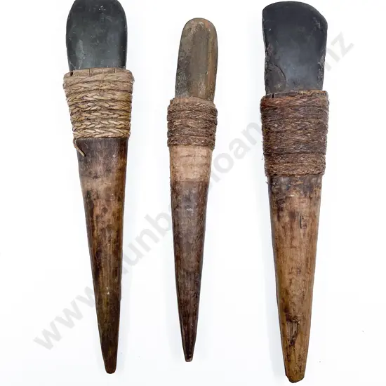 Three Hafted Adze From Papua New Guinea