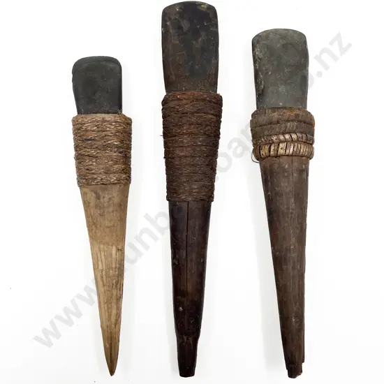 Three Hafted Adze From Papua New Guinea