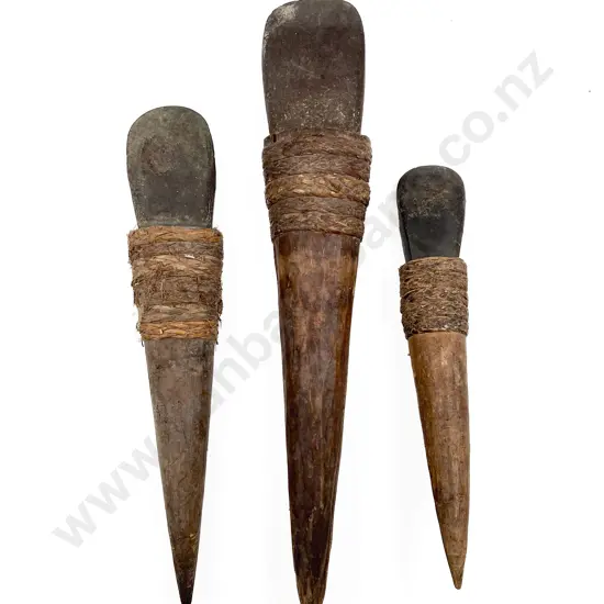 Three Hafted Adze From Papua New Guinea