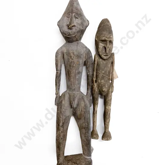 Two Ramu River Standing Figures