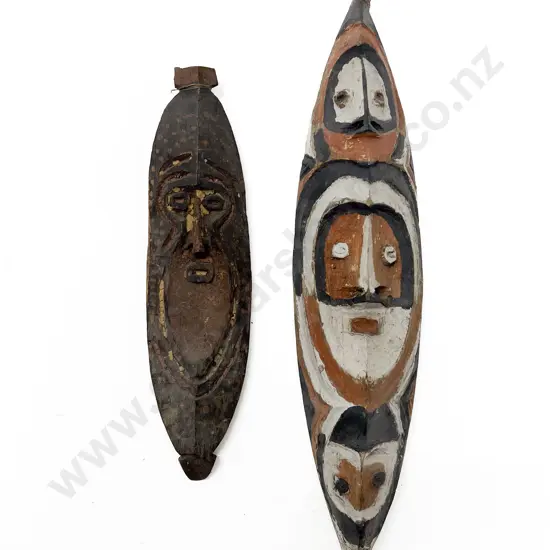 Two Ramu River Flute Masks