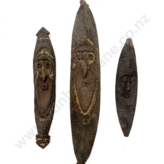 Three Ramu River Flute Masks
