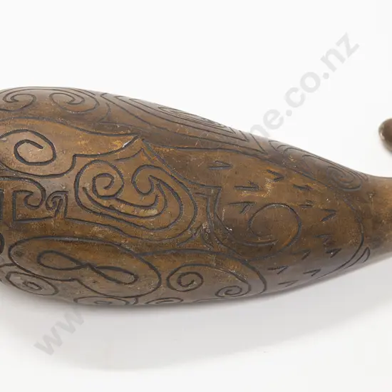 A Folk Art Gourd