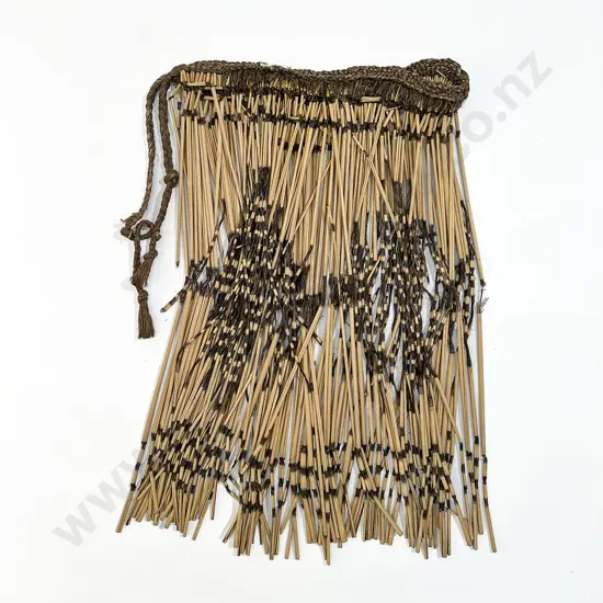 A Piupiu (Maori waist Garment)