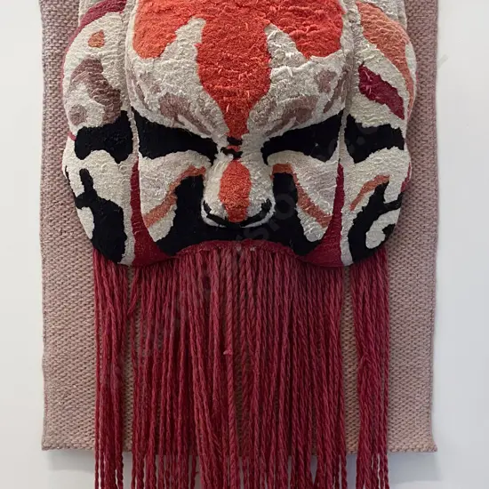 Large Chinese Wool Stumpwork