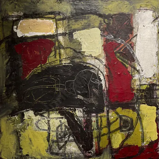 Julie Hefferman -The Power Of One - Oil on Board