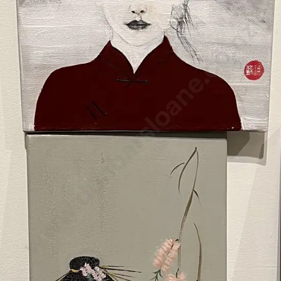 Susan Adams - Qing Dynasty Woman with Butterfly & Other