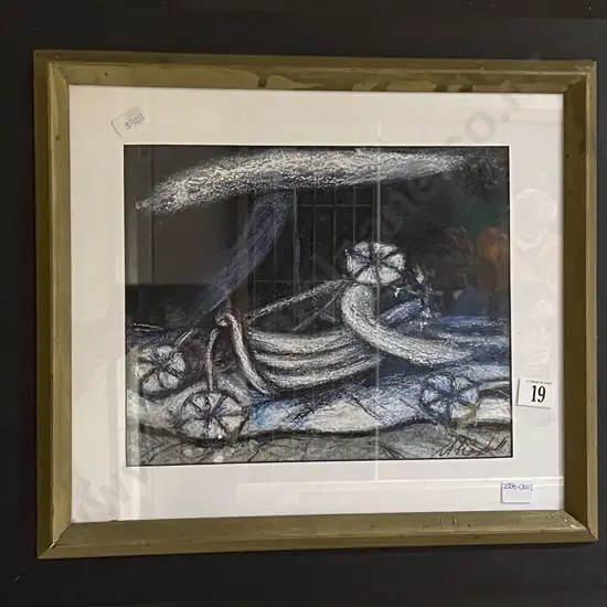 A. P. Campbell - Pastel on Paper