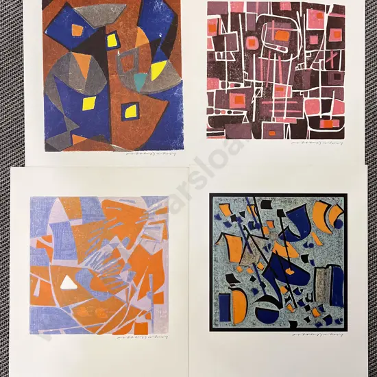 Five Oskar Dalvit Reproduction Prints (unframed)