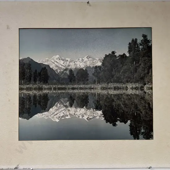 Vintage Hand Coloured Photograph