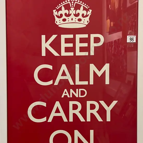Poster - Keep Calm and Carry On